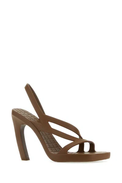 Bottega Veneta Brown Jimbo Heeled Sandals In Brown