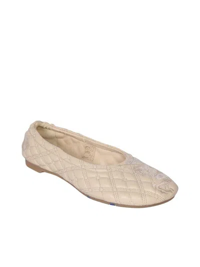 Burberry Sadler Leather Ballerina Flats Women
