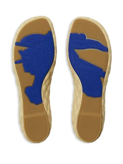 Burberry Sadler Leather Ballerina Flats Women