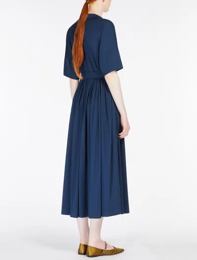 's Max Mara S Max Mara Sarah Dress Blue