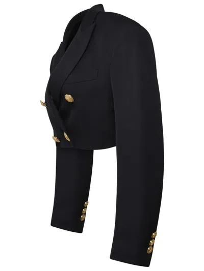 Palm Angels Double-breasted Wool Blazer