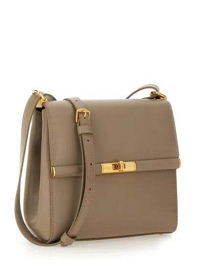 Dolce & Gabbana City Marlene Leather Crossbody Bag