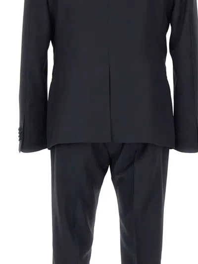Corneliani Satin-trim Three-piece Suit