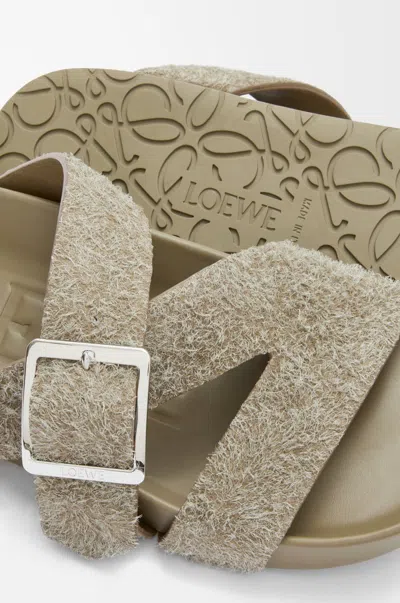 Loewe Open-toe Slippers In Neutral