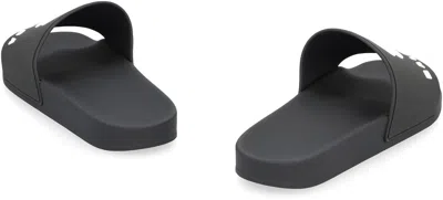 Balenciaga Rubber Slide Sandals For The Pool Men