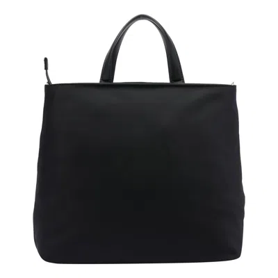 Liu •jo Liu Jo Structured Black Handbag With Gold Accents
