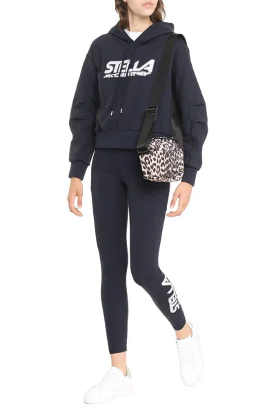 Stella Mccartney Logo Print Jerseysweatshirt Hoodie
