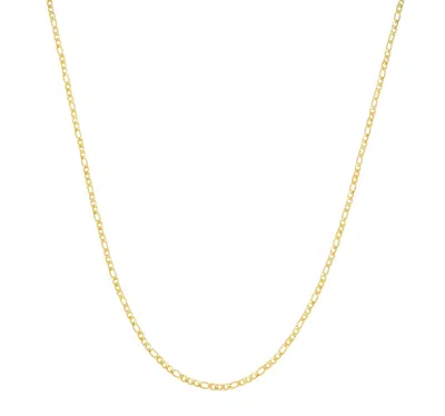 Donatello Gian Gold-plated 925 Sterling Silver 2.5mm Link Necklace