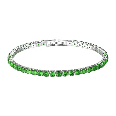 Donatello Gian Round Cut Tennis Bracelet