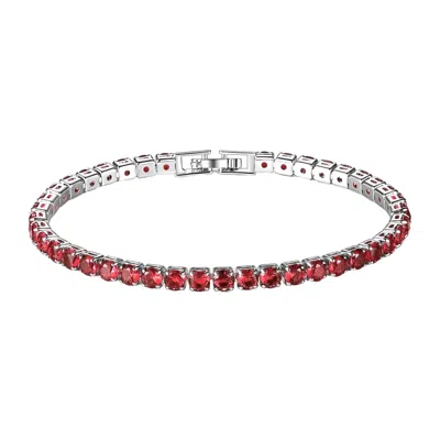 Donatello Gian Round Cut Tennis Bracelet