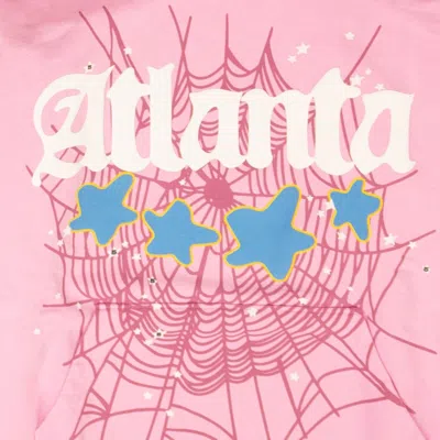 Sp5der Pink Spider Atlanta Hoodie