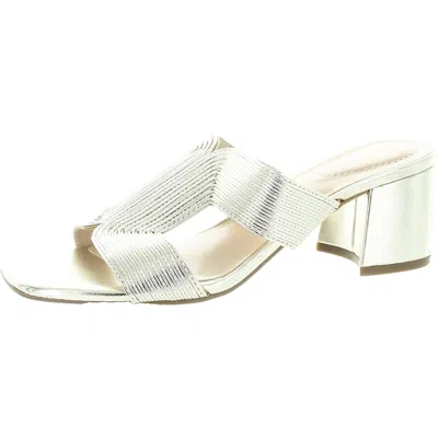 Bandolino Merily3 Womens Laceless Woven Mule Sandals