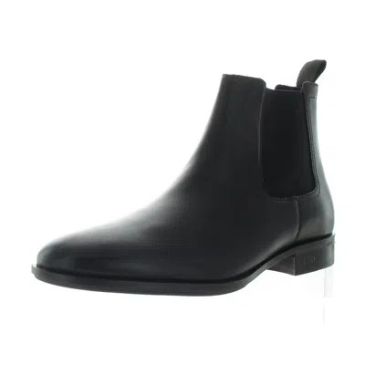 Hugo Boss Colby Mens Faux Leather Almond Toe Chelsea Boots