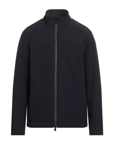 Suns Boards Man Jacket Navy Size Xxl Polyester, Elastane In Black