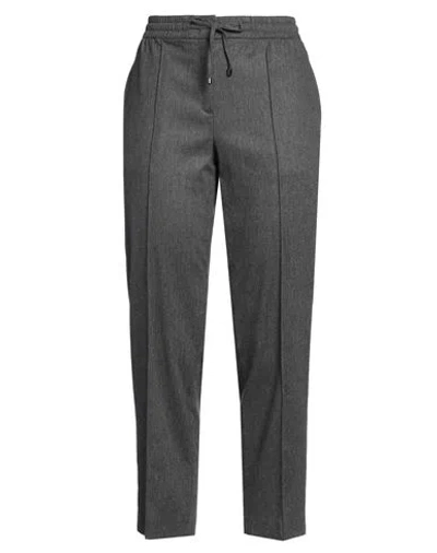 Seventy Venezia Woman Pants Grey Size 8 Viscose, Polyester, Virgin Wool, Elastane