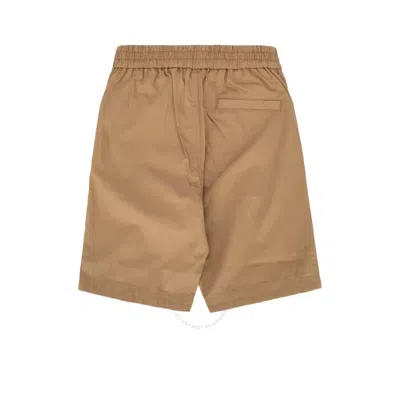 Burberry Kids Travard Ekd Cotton Shorts