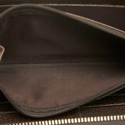 Pre-owned Gucci Brown Leather Coin Purse/coin Case ()