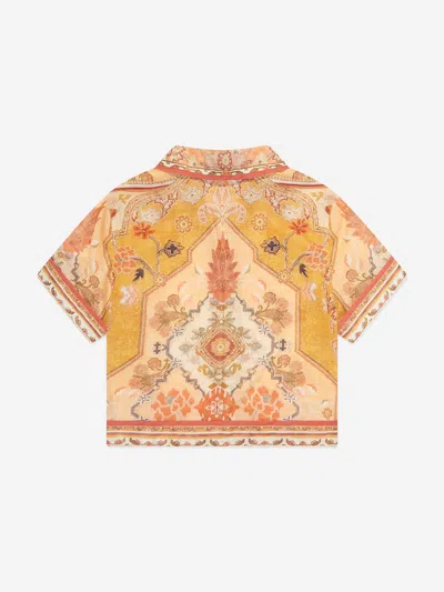 Zimmermann Girls Wylie Pocket Blouse