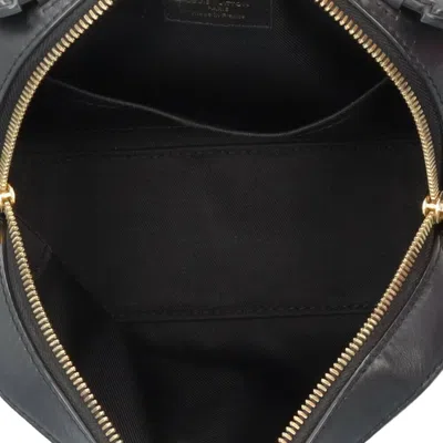 Pre-owned Louis Vuitton Black Brown Monogram Canvas Shoulder Bag () In Multi