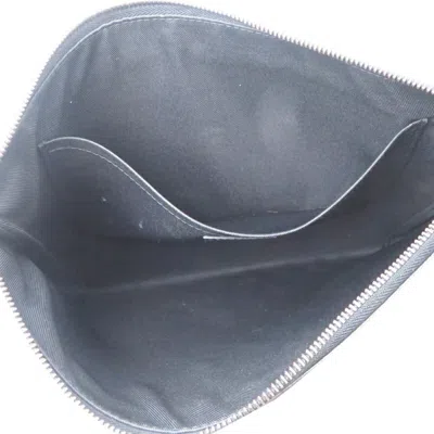 Pre-owned Louis Vuitton Black Monogram Eclipse Monogram Eclipse Clutch Bag ()