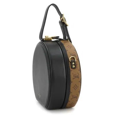Pre-owned Louis Vuitton Black Monogram Reverse Monogram Reverse Shoulder Bag ()
