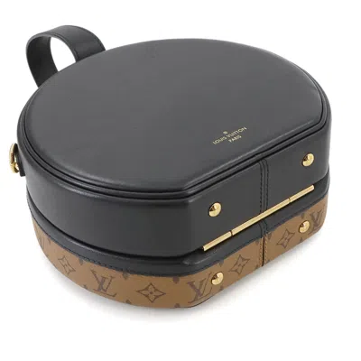 Pre-owned Louis Vuitton Black Monogram Reverse Monogram Reverse Shoulder Bag ()