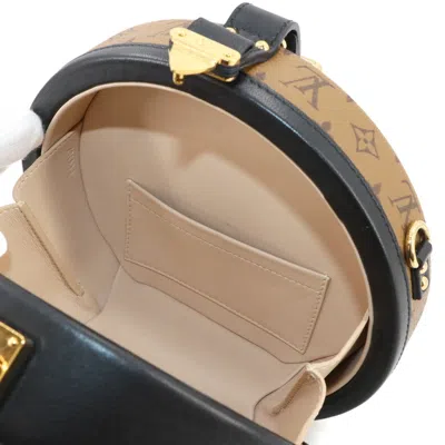 Pre-owned Louis Vuitton Black Monogram Reverse Monogram Reverse Shoulder Bag ()
