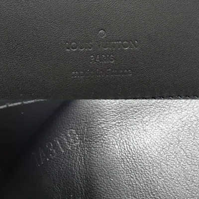 Pre-owned Louis Vuitton Black Noir Long Wallet (bi-fold) ()