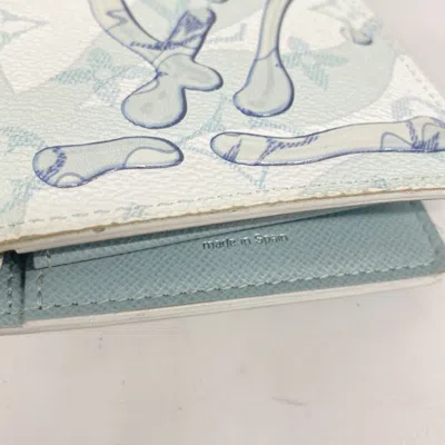 Pre-owned Louis Vuitton Blue Long Wallet (bi-fold) ()
