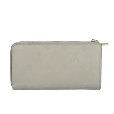 Pre-owned Louis Vuitton Brown Cosmos Gray Monogram Canvas Long Wallet (bi-fold) () In Multi