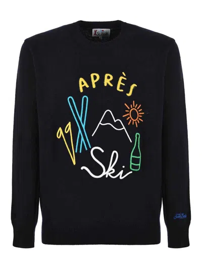 Mc2 Saint Barth Sweater In Wool And Cashmere Blend