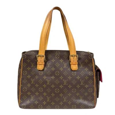 Pre-owned Louis Vuitton Brown Monogram Canvas Shoulder Bag ()