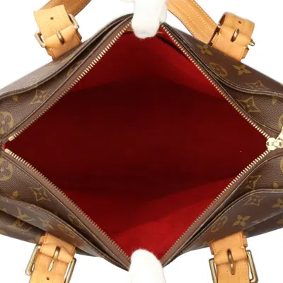 Pre-owned Louis Vuitton Brown Monogram Canvas Shoulder Bag ()
