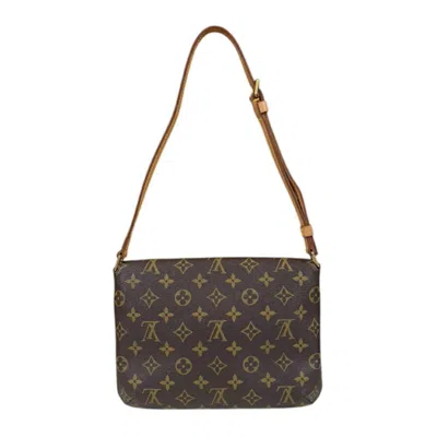 Pre-owned Louis Vuitton Brown Monogram Canvas Shoulder Bag ()