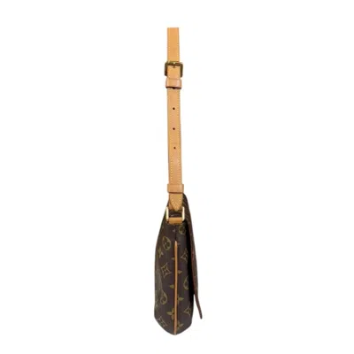 Pre-owned Louis Vuitton Brown Monogram Canvas Shoulder Bag ()