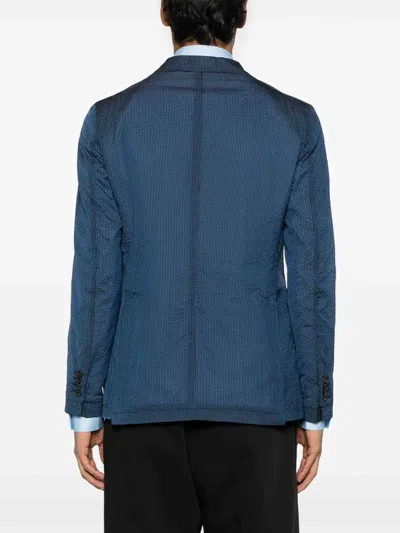 Tagliatore Blazer In Blue