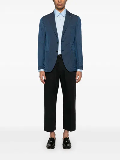 Tagliatore Blazer In Blue