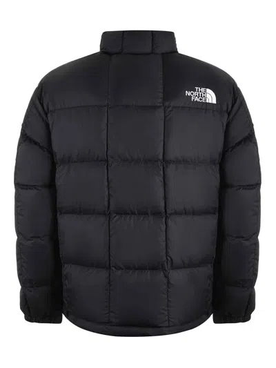 The North Face High Collar Puffer Quilted Jacket In Black