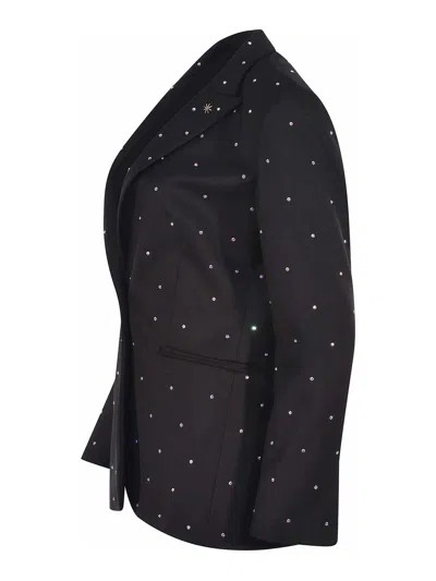 Manuel Ritz Jacket In Viscose In Black