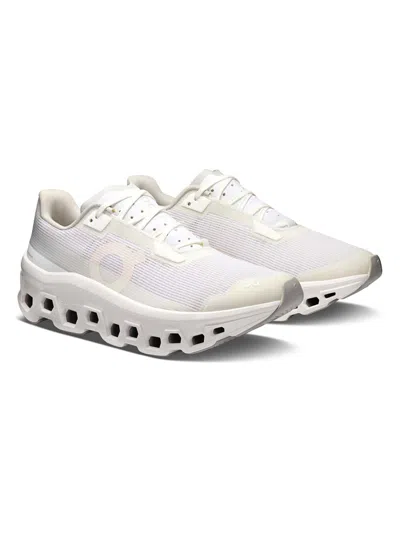 On Cloudmster Void Sneaker In White