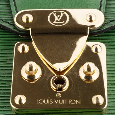 Pre-owned Louis Vuitton Green Epi Leather Clutch Bag ()