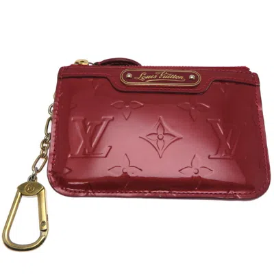 Pre-owned Louis Vuitton Pomme D'amour Monogram Vernis Coin Purse/coin Case ()