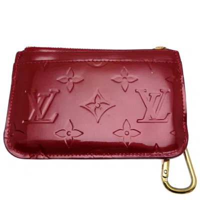 Pre-owned Louis Vuitton Pomme D'amour Monogram Vernis Coin Purse/coin Case ()