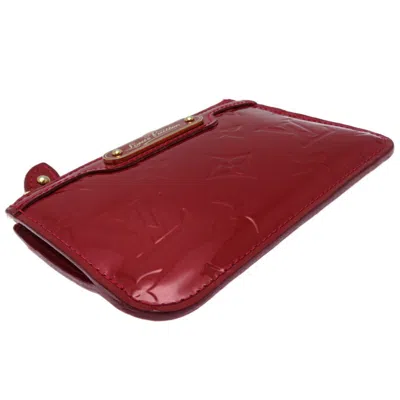 Pre-owned Louis Vuitton Pomme D'amour Monogram Vernis Coin Purse/coin Case ()