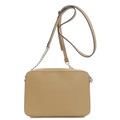 Pre-owned Michael Kors Beige Pvc Shoulder Bag ()