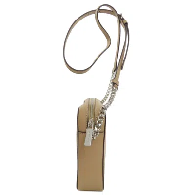 Pre-owned Michael Kors Beige Pvc Shoulder Bag ()