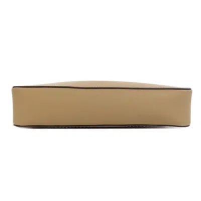 Pre-owned Michael Kors Beige Pvc Shoulder Bag ()