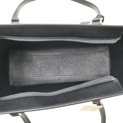 Pre-owned Michael Kors Black Leather Handbag Shoulder Bag ()