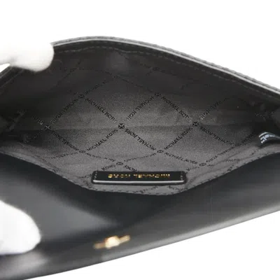 Pre-owned Michael Kors Black Leather Handbag Shoulder Bag ()