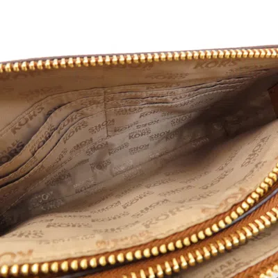Pre-owned Michael Kors Brown Pvc Shoulder Bag ()